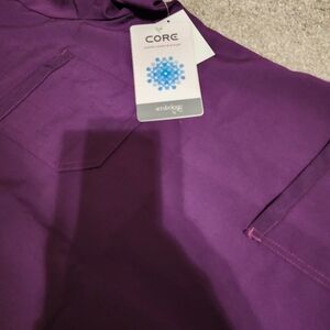 scrubology core womens scrub top size XL, purple  brand new never worn